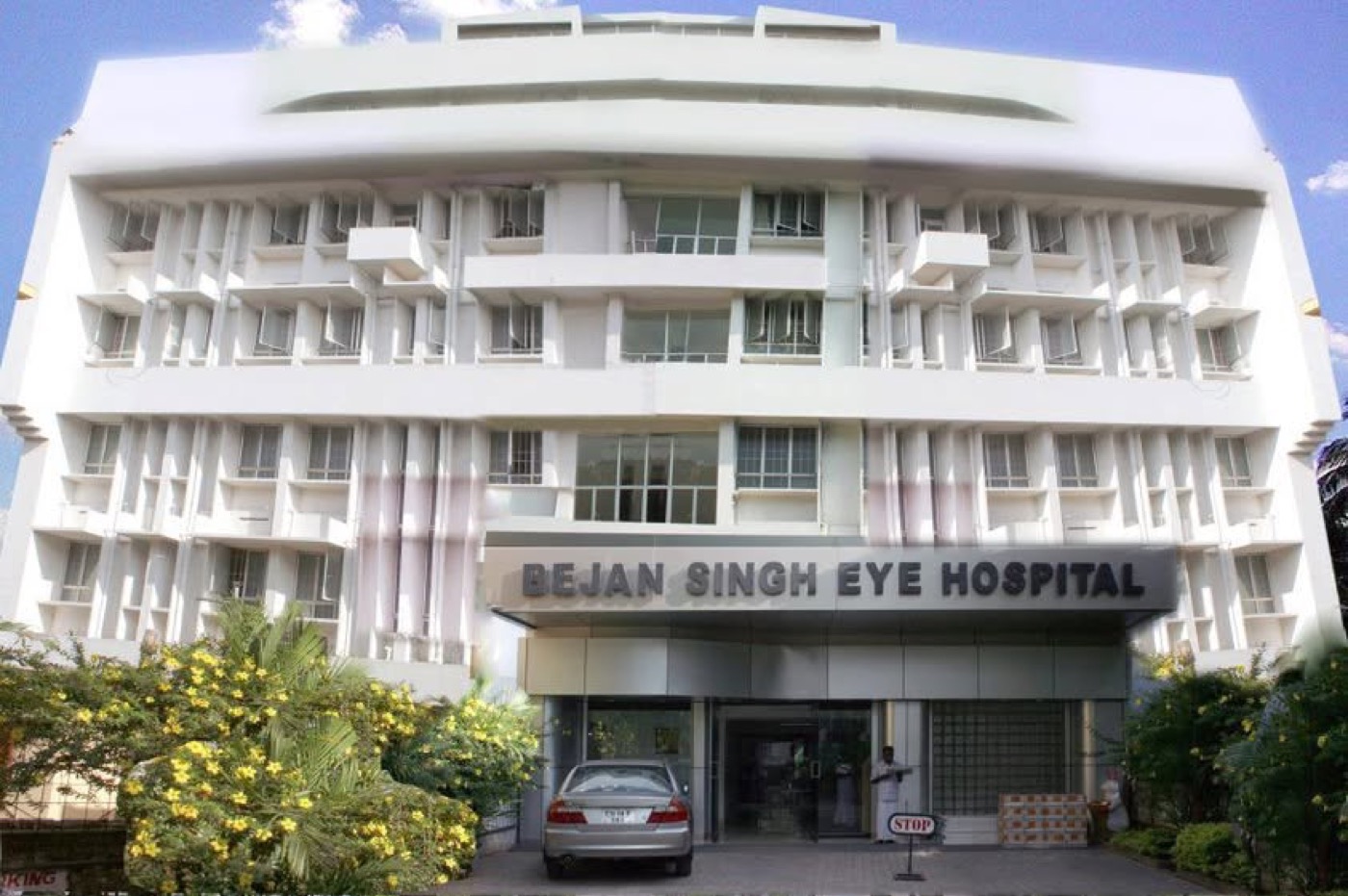 Bejan Singh Eye Hospital building, M.S. Road, Vettoornimadam, Nagercoil