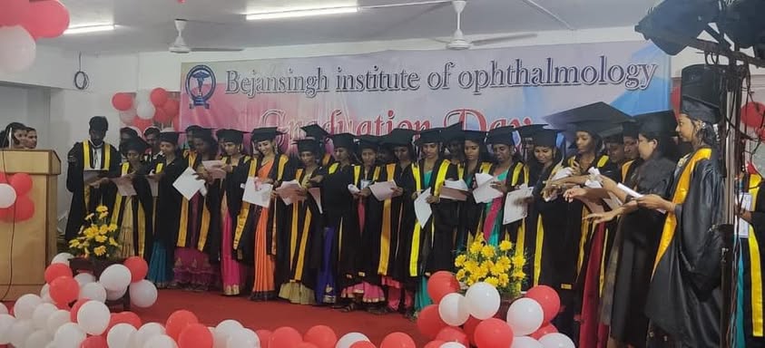 Graduation ceremony, Bejan Singh Institute Of Ophthalmology