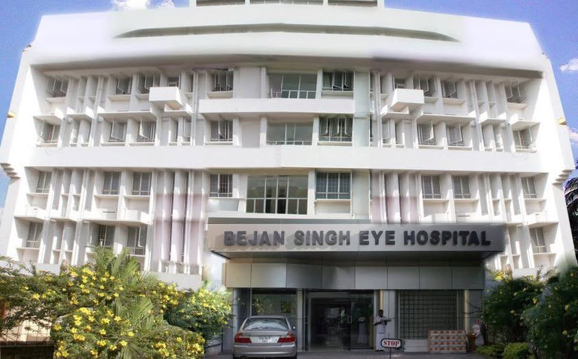 Bejan Singh Eye Hospital building, M.S. Road, Vettoornimadam, Nagercoil